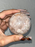 “Pinkish” Amethyst Sphere