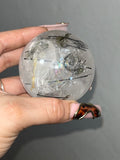 Black Tourmaline in Quartz Sphere
