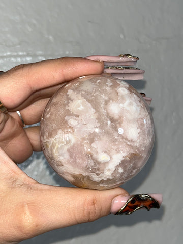 “Pinkish” Amethyst Sphere