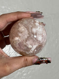 “Pinkish” Amethyst Sphere