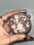 Pink Amethyst w/ Golden Healer Sphere