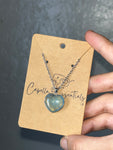 AQUAMARINE Sterling Silver Pendant