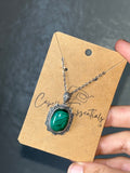 MALACHITE Sterling Silver Pendant