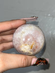 Pink & Purple Amethyst Sphere