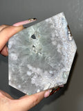 Green Amethyst / Flower Agate slab