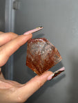 Copper Rutile in Quartz freeform