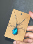 CHRYSOCOLLA Sterling Silver Pendant