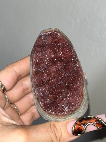 Red Uruguayan Amethyst freeform