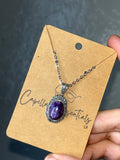 CHAROITE Sterling Silver Pendant