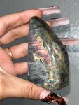 Purple flash Labradorite freeform