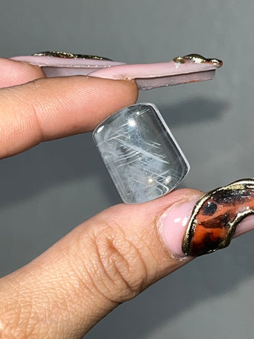 Blue Needle Quartz “cabochon”