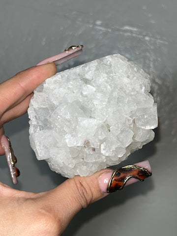 Apophyllite cluster