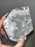 Green Amethyst / Flower Agate slab