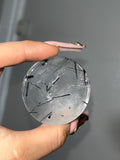 Black Tourmaline in Quartz “Disc”
