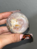 Pink & Purple Amethyst Sphere