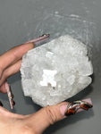Apophyllite cluster