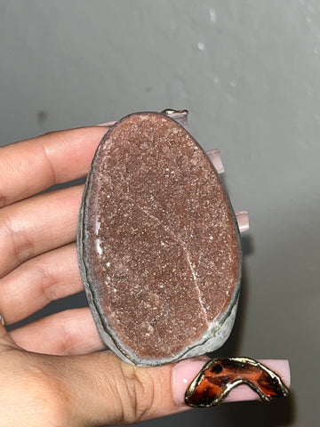 Brown Uruguayan Amethyst freeform