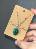 MALACHITE Sterling Silver Pendant