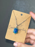 AZURITE MALACOLLA Sterling Silver Pendant