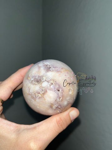 Pink/Purple Amethyst Sphere