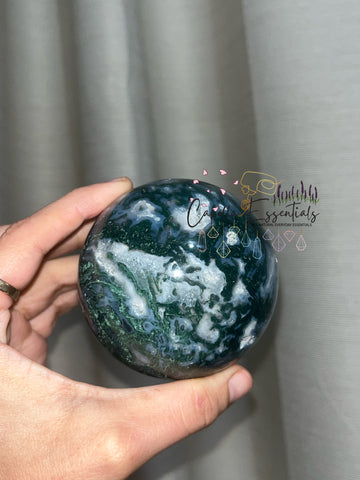 Moss Agate Sphere