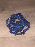 Lapis Lazuli Crystal Chip Bracelet