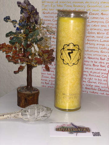 Manipura (3rd Chakra) 100 Hour Burn Candle