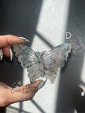 Moss Agate Butterflies (Pick Your Own)