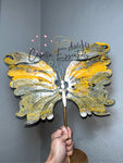 XL Bumblebee Jasper Butterfly Wings