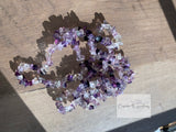 Fluorite Crystal Chip Bracelet