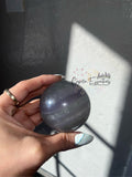 Lavender (Yttrium) Fluorite sphere