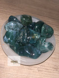 Moss Agate Tumble