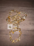 Citrine Crystal Chip Bracelet