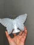 Selenite Self-Standing Butterfly