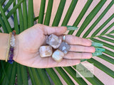 Flower Agate Cube