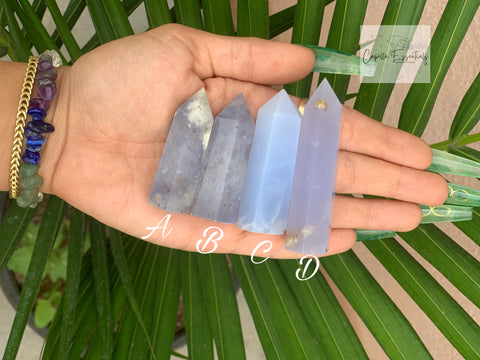 Blue Chalcedony Tower (Pick your own)