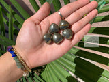 Pyrite Tumbled Heart