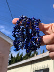 Lapis Lazuli Crystal Chip Bracelet